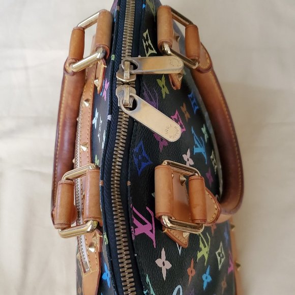 Louis Vuitton Murakami Noir Alma PM Handbag - Picture 10 of 16